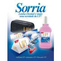Kit Dental UP (Gel Dental, Antisséptico Bucal, Necessaire)